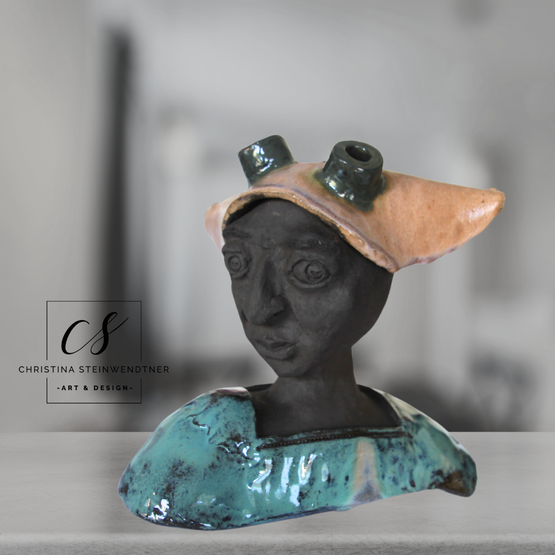 Skulptur "Zeitreisender" (Christina Steinwendtner)