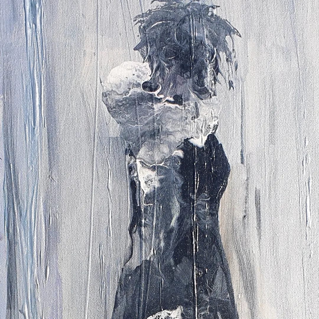 Gemälde "Die Göre" - Acryl auf Leinwand (Michaela Korn)