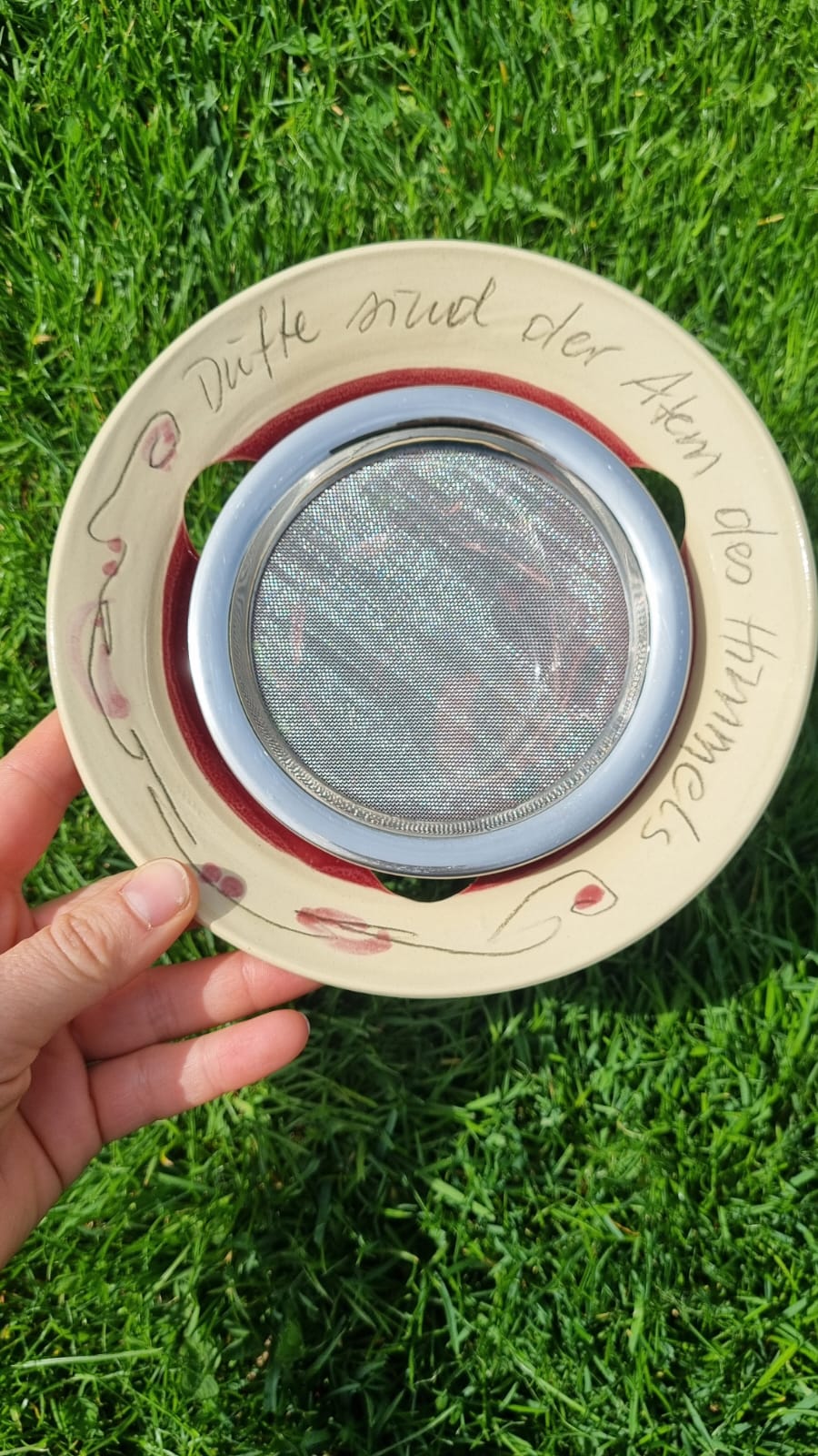 Keramikstövchen für Räuchermischungen