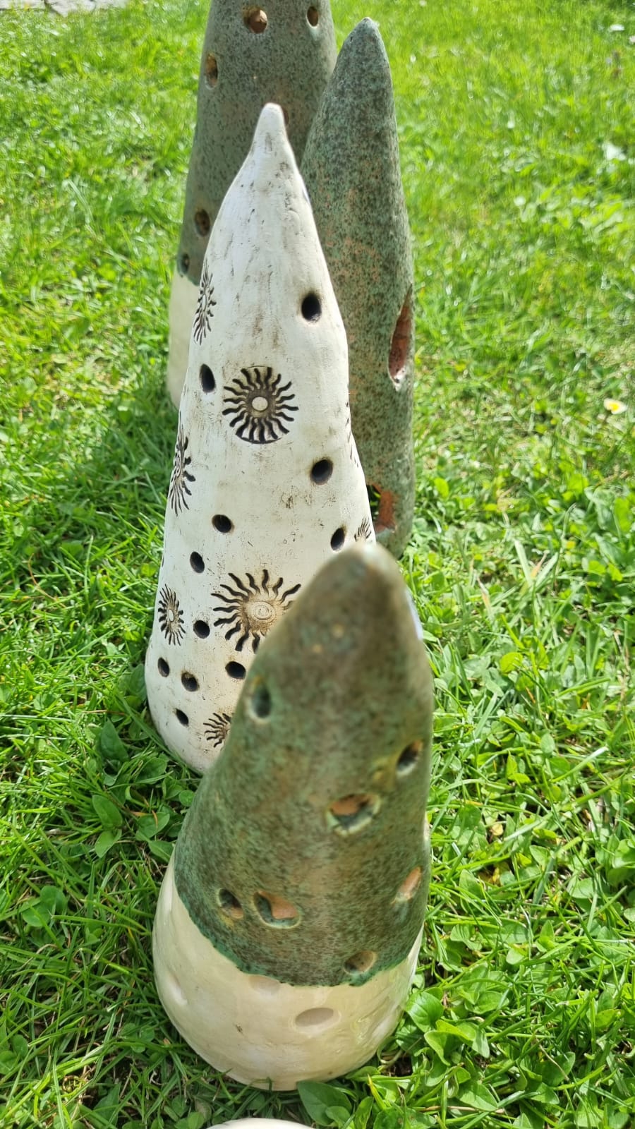 Windlicht "Bäumchen" Natur mit Sonne