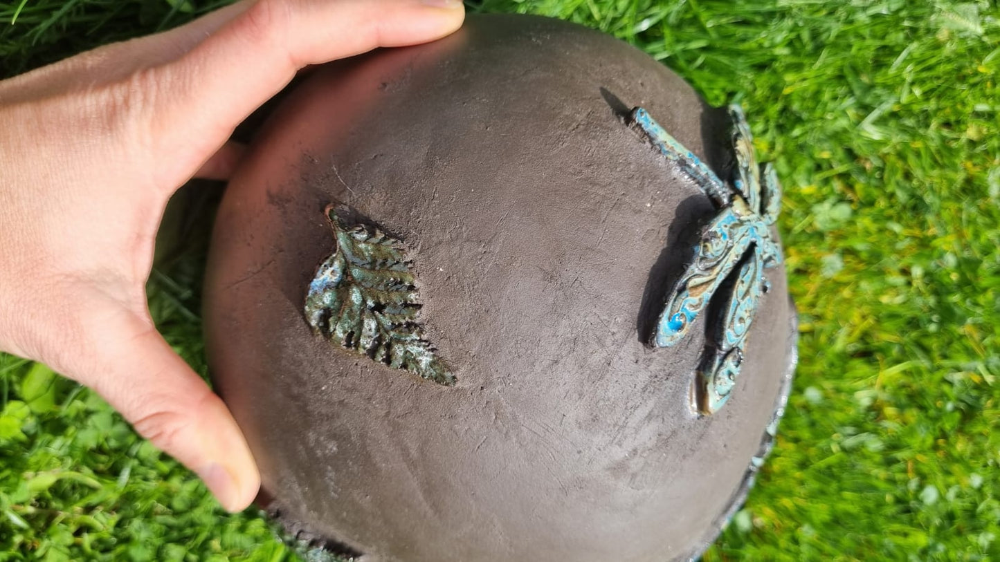 Deko-Tonkugel Libelle