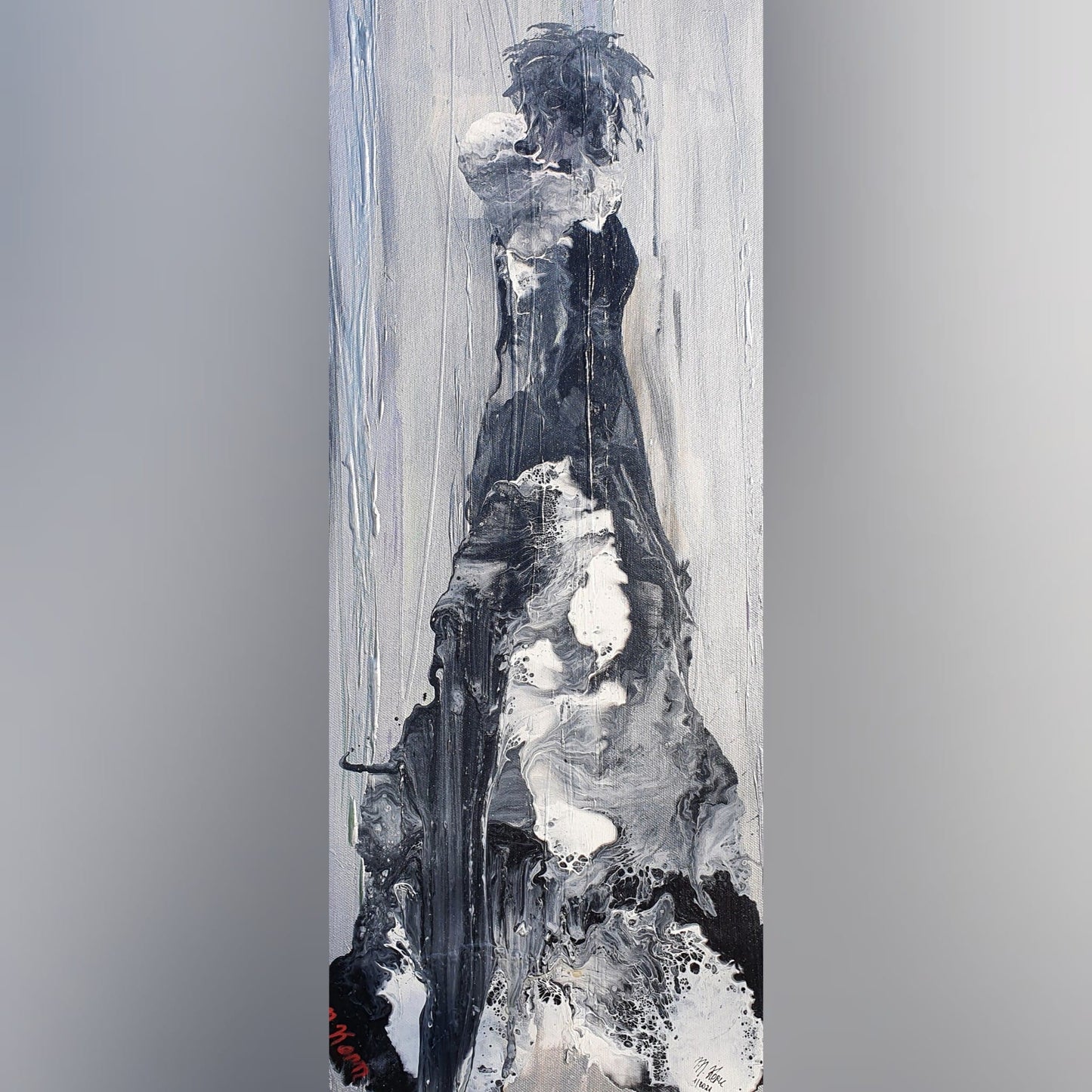 Gemälde "Die Göre" - Acryl auf Leinwand (Michaela Korn)