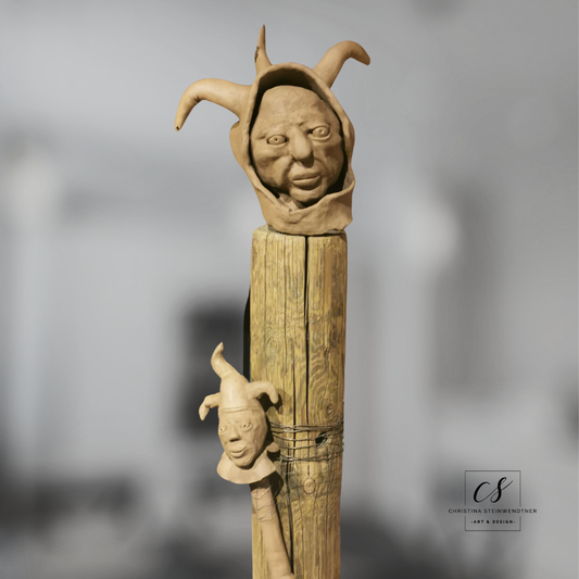 Skulptur "Die Hofnarren" (Christina Steinwendtner)