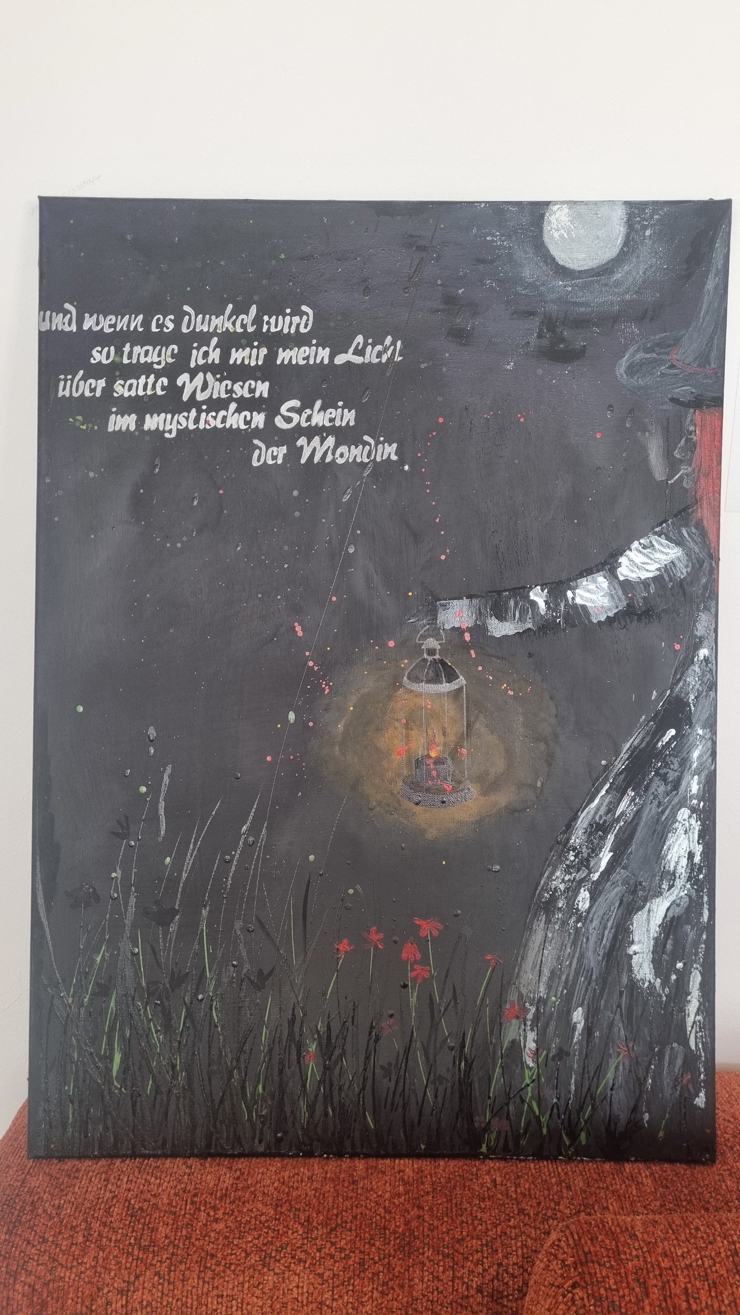 Magic Art - Hexe bei Nacht