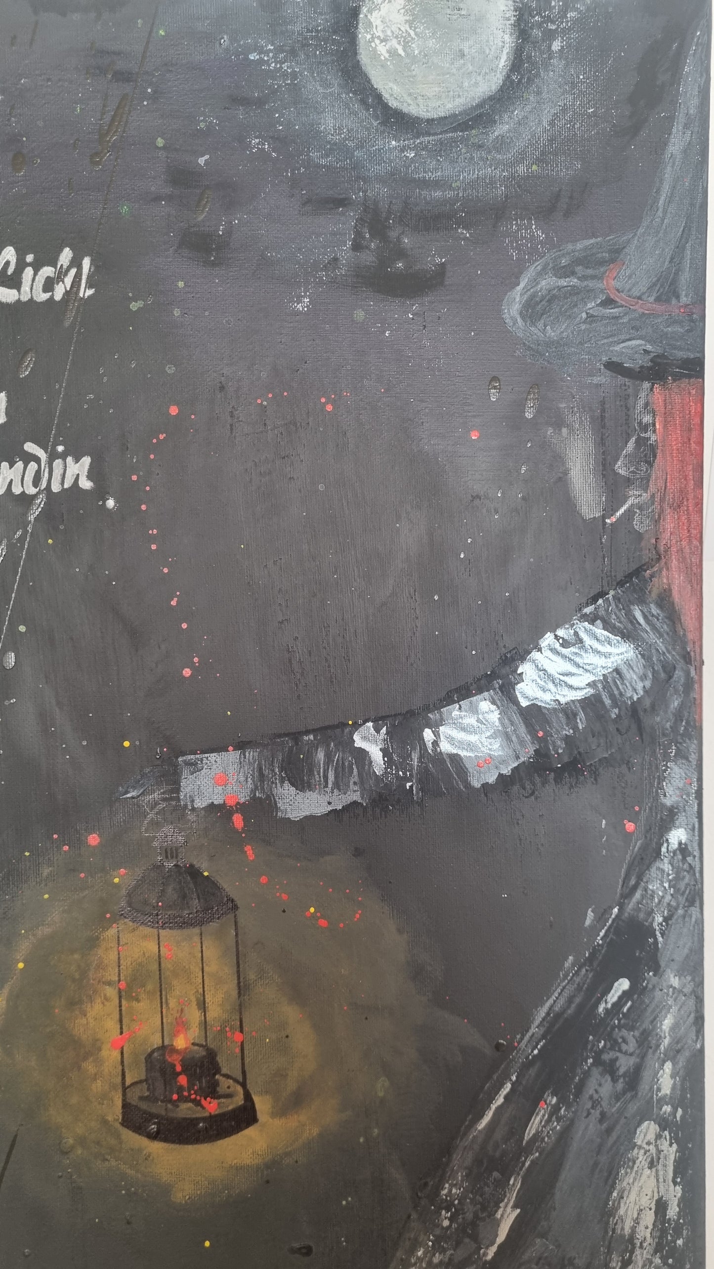 Magic Art - Hexe bei Nacht