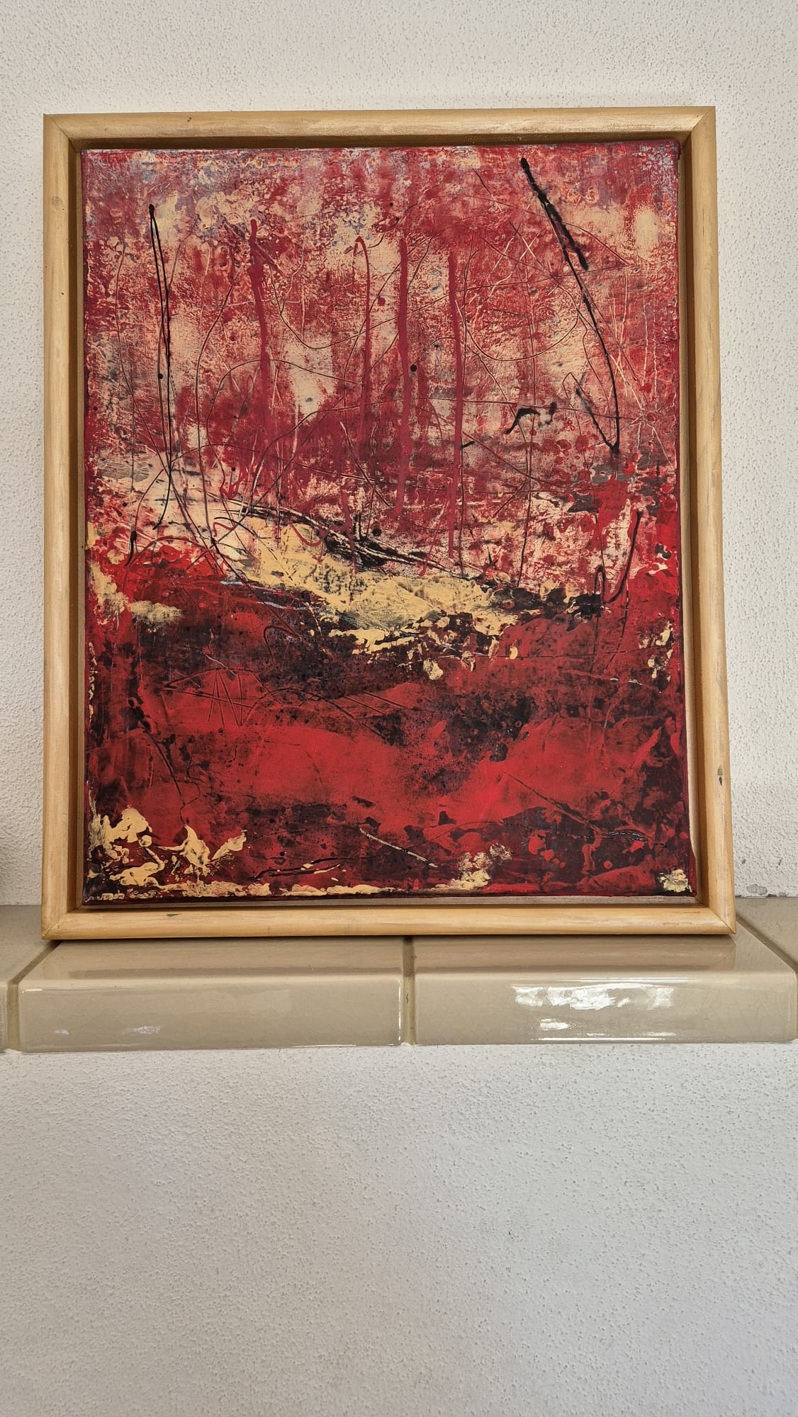 Gemälde "Stiller Wald" - Acryl auf Leinwand (Michaela Korn)